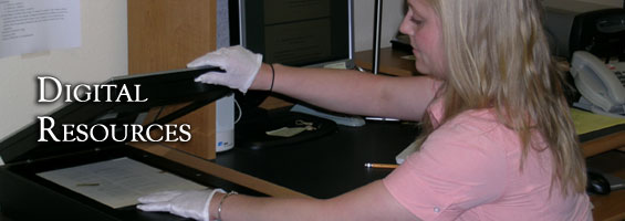 digital resources home page
