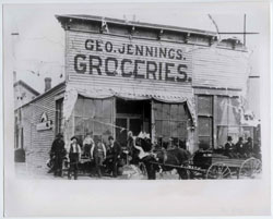 George Jennings Grocery Store 1884