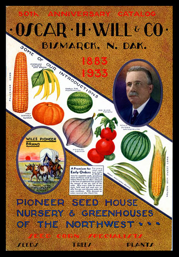 1933 Will's Seed Company Catalog Cover
