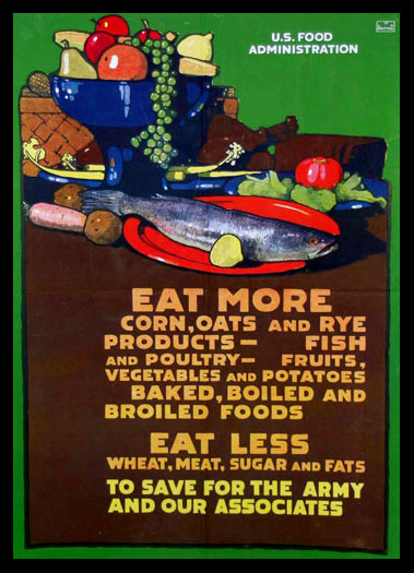 Eat More / Eat Less poster