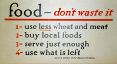 don't waste food