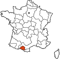 Comte de Foix provincial map