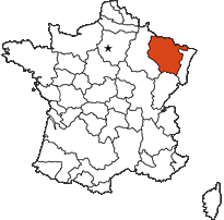 Lorraine provincial map