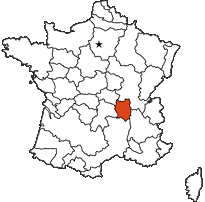 Lyonnais provincial map