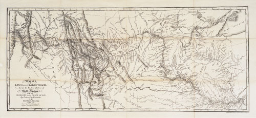 Map of Lewis and Clark Expedition