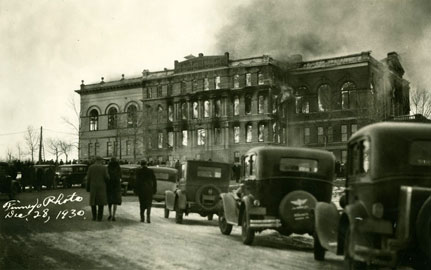 State Capitol Fire 1930