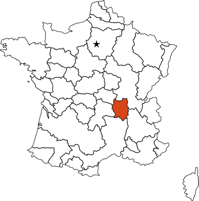 Lyonnais provincial map