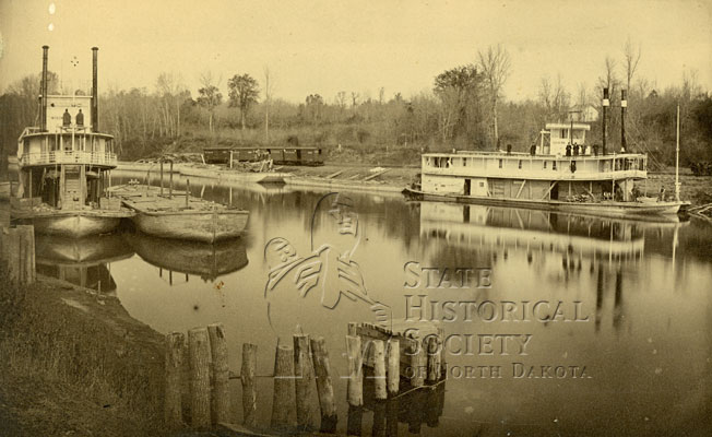 Steamers on the Red River