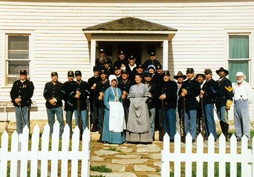 Reenactor Soldiers