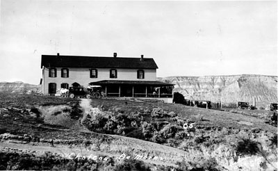 Chateau de Mores Osborn postcard photo