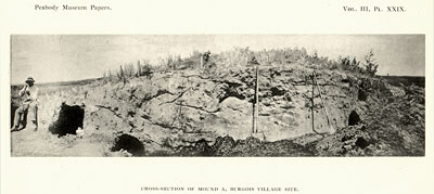 Mound B 1905 excavation