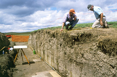 Mound B reopened