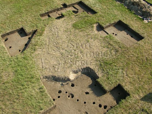 house 2 excavation