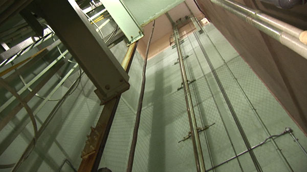 Ronald Reagan Minuteman Missile Site Elevator Shaft Looking up