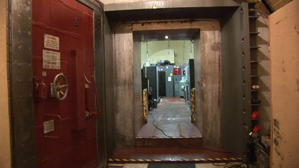 Ronald Reagan Minuteman Missile Site Mechanical Room Blast Door