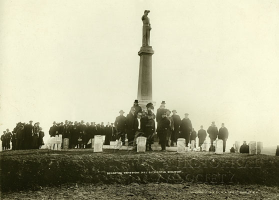 Dedication of Whitestone Hill Monument