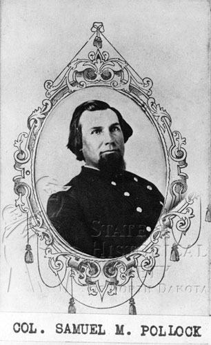 Col. Samuel M. Pollock, Officer at Whitestone Hill